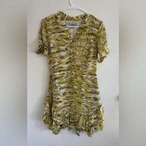 Yellow All Saints dress